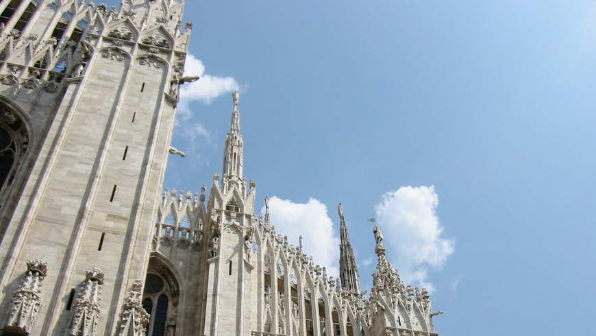 De Dom in Milaan